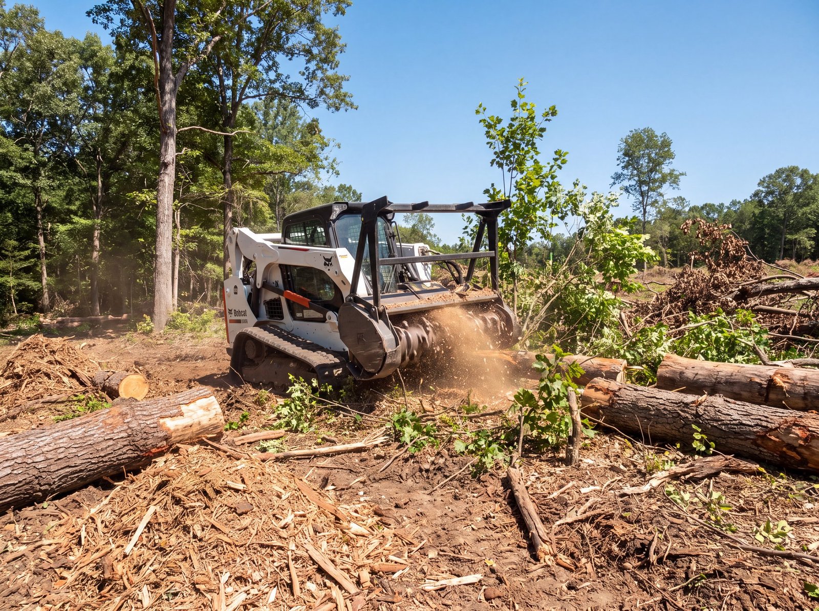 Land Clearing Buffalo NY, TreeCraft Tree Service crew on a job site