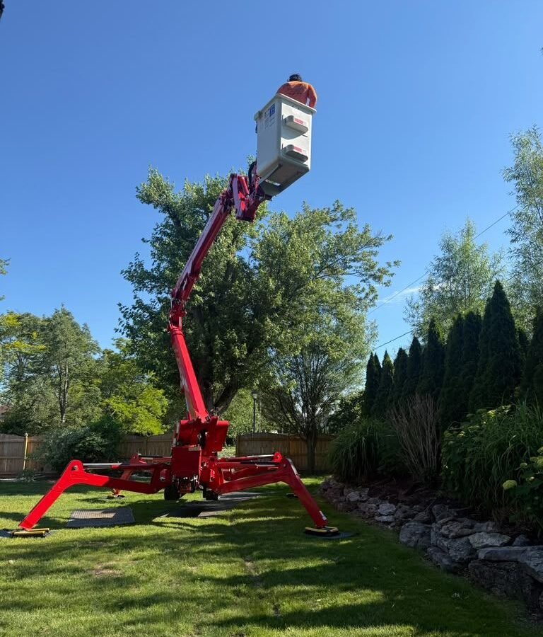 Tree Service Rush NY, TreeCraft Tree Service job site photo